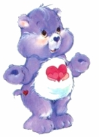 purple care bear name